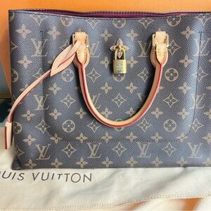 Louis Vuitton Brown Monogram Tote Bag